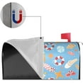thumbnail image 4 of Hello Summer Mailbox Covers, Magnetic Post Box Cover Wraps Large Size 25.5x21 in for Garden Yard Decor, 4 of 6
