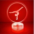 thumbnail image 2 of Gimnasia artística creativa Luz nocturna 3D Interruptor táctil alimentado por USB Control remoto Decoración LED Ilusión óptica Lámpara 3D 7/16 Cambio de color Cumpleaños Niños Niños Juguete de Navidad Regalo de Navidad ACTIVE Biensenido a ACTIVE, 2 of 3