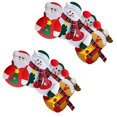 thumbnail image 3 of 8 Pcs Christmas Silverware Holders Pockets Cover  Party Home Table Dinner Cutters Forks Bags, 3 of 9