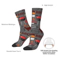 thumbnail image 4 of Vsdgher BBQ Icons Crew Socks for Men & Women, Breathable Casual Athletic Ankle Socks, 4 of 6