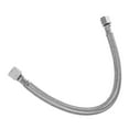 thumbnail image 2 of Stainless Steel Air Compressor Hose for Air Tools with 2pcs Replacement Fittings, 2 of 8