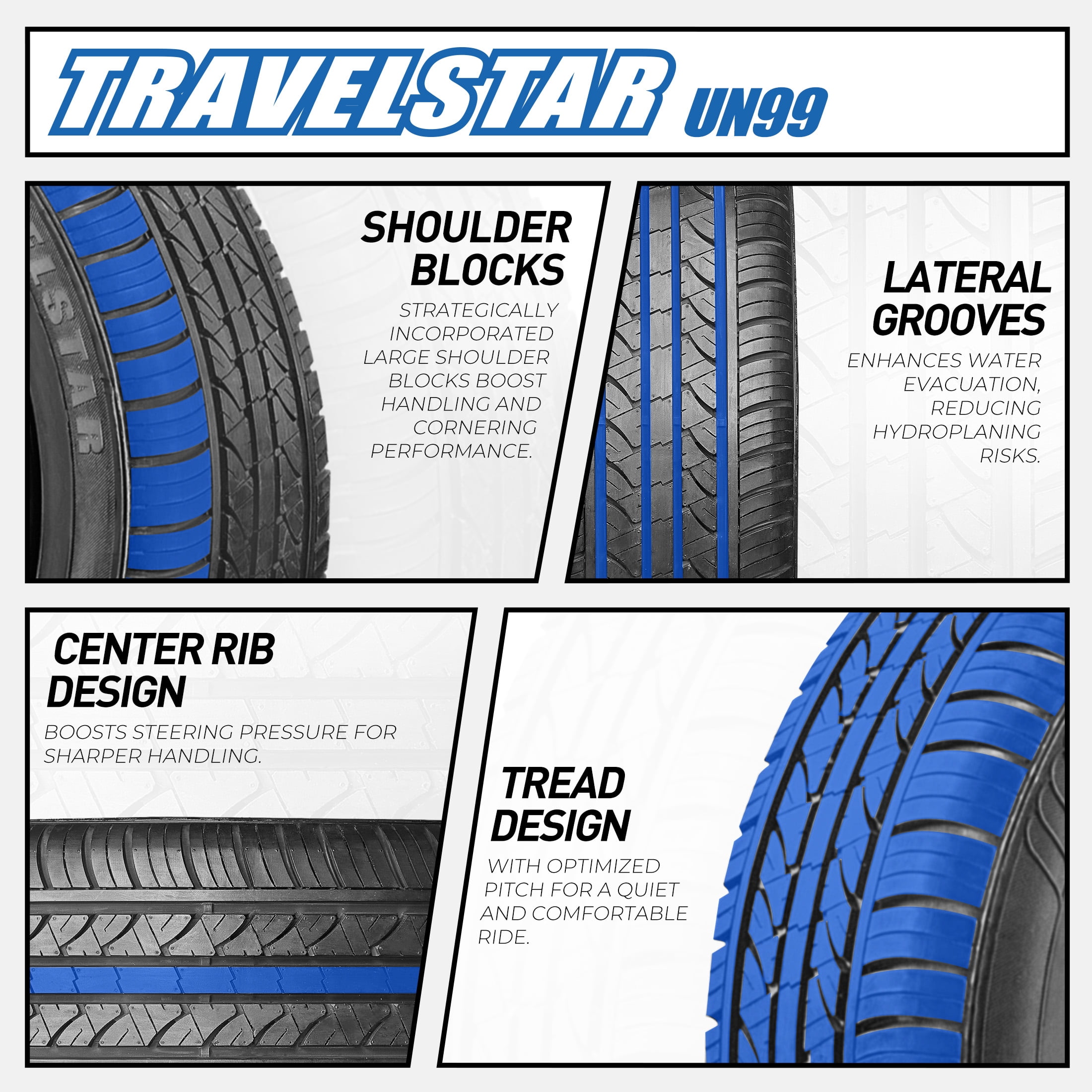 Travelstar UN99 185/60R15 185/60/15 84H All Season Passenger Tire(No Wheels)
