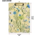 thumbnail image 3 of Coolnut Wildflowers Clipboard A4 Standard Size Decorative Clipboard with Low Profile Metal Clip for Students Men Women Classroom and Office Gifts, 3 of 7