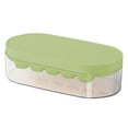 thumbnail image 1 of TIELUTT Food Grade with Lid Easy to Store Ice Tray Mini Pressable Acrylic Storage Containers Laundry Glass Containers for Organizing Fruit Storage Containers for Fridge Rice 25 Pounds Cute Stash Jar, 1 of 7