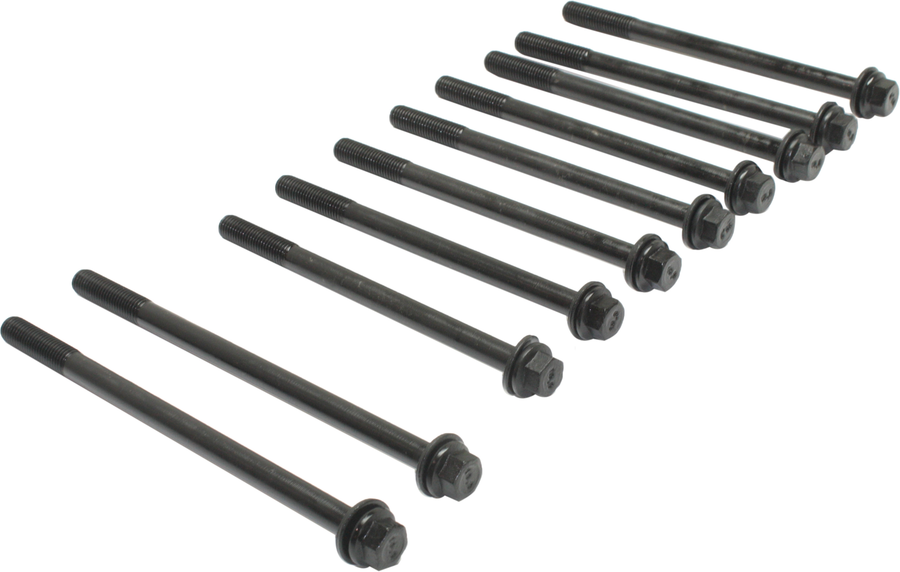 Cylinder Head Bolt Compatible with 2003-2007 Honda Accord 2004-2008 Acura TSX 4Cyl 2.4L Set of 10