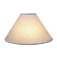 thumbnail image 2 of Aspen Creative 32201, Empire Spider Lamp Shade, Off White, 6" Top x 19" Bottom x 12" Slant Height, 2 of 5