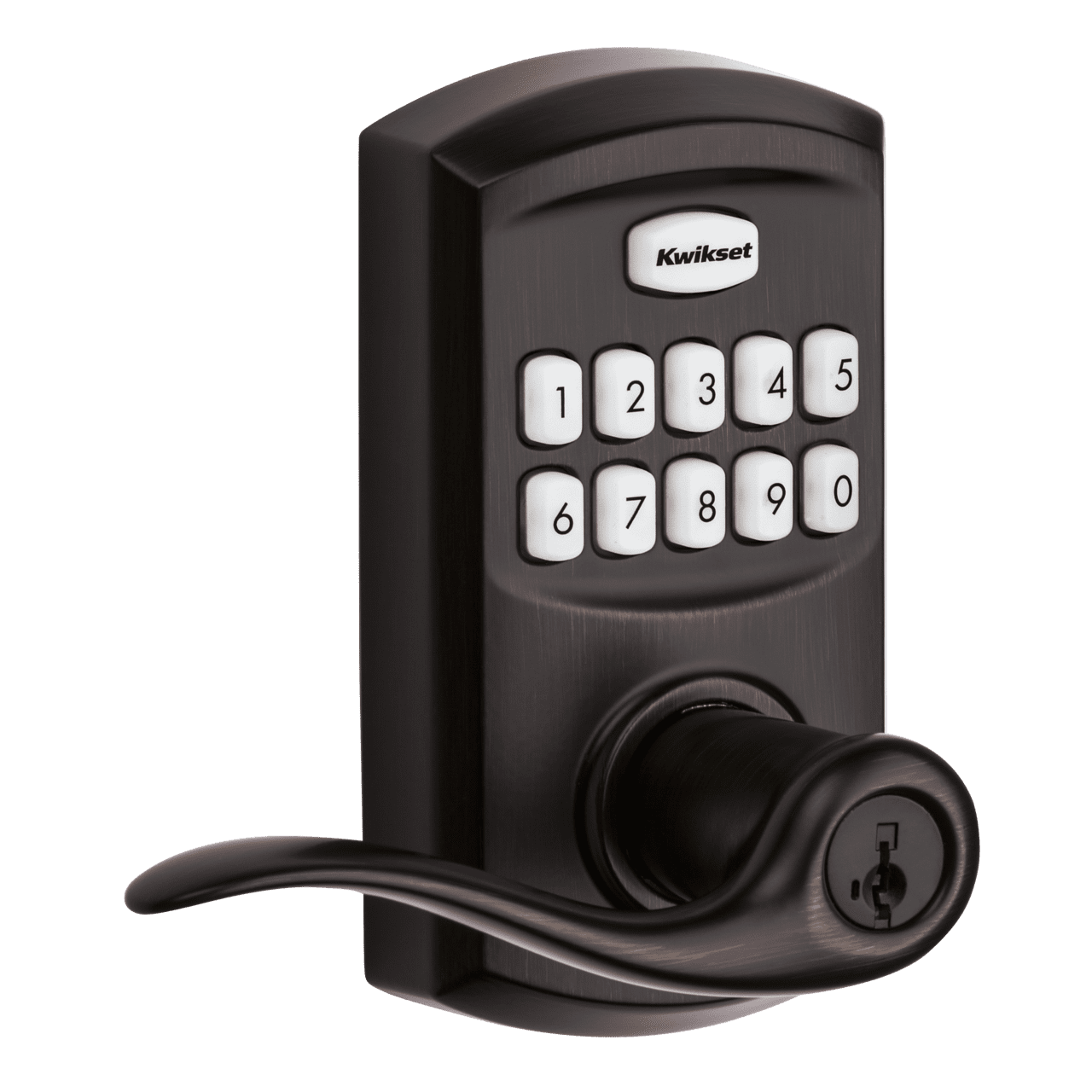 Kwikset 917 Keyless Entry Keypad Door Lock with Digital Handle and