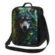 thumbnail image 1 of Fotbe Realistic Style Colorful Wolf A Lonchera Bolsa de Almuerzo para Hombres y Mujeres, Lonchera de Gran Capacidad, Bolsa de Almuerzo Reutilizable, Bolsa Térmica Aislante, 1 of 7