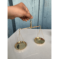 thumbnail image 4 of NamasteHimalayas Classic Wooden and Brass Gram Balance Scale – Vintage Weighing Tool, 4 of 5