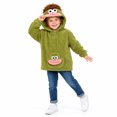 thumbnail image 5 of Big Mouth Monster Pullover Hoodies Kids Halloween Costume Flannel Hooded Sweatshirt Funny Pajamas,150, 5 of 6