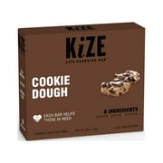 Kize Life Changing Bar, Cookie Dough, 4 Energy Bars, 1.5 Oz each