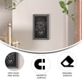 thumbnail image 2 of 17 Inch Wall Hanging Chalkboard, Memo Board, Eraser, Gray, 2 of 4