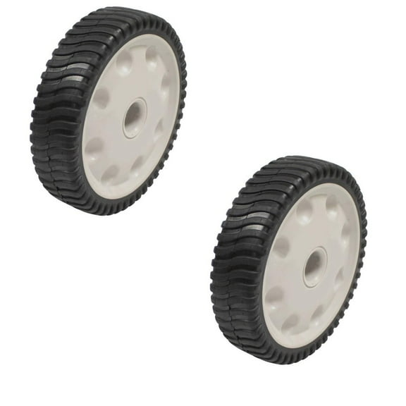 Two (2) 734-04018 Mower Drive Wheels Fits White Fits MTD Fits Troybilt