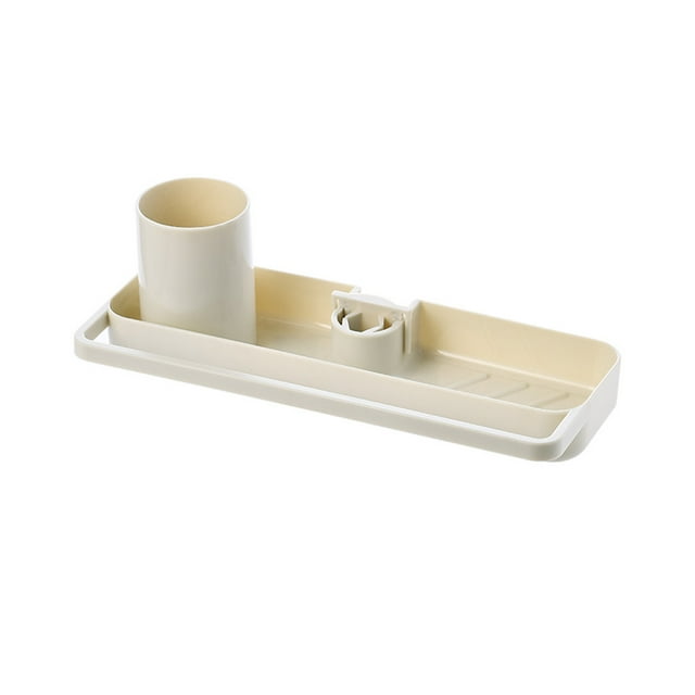 Back to School! mtvxesu Cube Storage Shelf, Household Faucet Clip Rack Kitchen Sink Rag Bath Soap Storage Box Storage Shell Shelf Storage Summer Savings Clearance