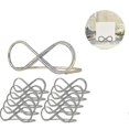 thumbnail image 1 of 10pcs Gold Iron Message Clip Table Number Holder Stand -, 1 of 1