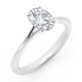 thumbnail image 3 of 2.00 Ct Excellent Oval Shaped Diamond Bridal Ring For Women Solid 14K White Gold by Diamond-Capitals, 3 of 3