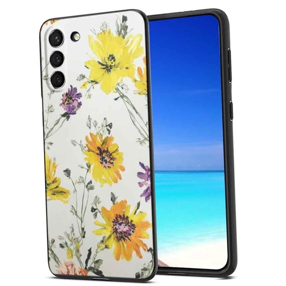 Floral-MIni-242 Phone Case, Degined for Samsung Galaxy S22 Case Men Women, Flexible Silicone Shockproof Case for Samsung Galaxy S22