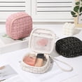 thumbnail image 4 of Functional Cosmetic Carry Case Women's Carryall Cosmetic Bag Convenient Pouch for Office and Traveling, 4 of 20