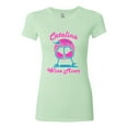 thumbnail image 2 of Catalina Wine Mixer Island Prestige Movie| Womens Pop Culture Slim Fit Junior Tee, Mint, Small, 2 of 4