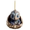 thumbnail image 4 of AuroraX Dinosaur Decorations Christmas Birthday Ornaments , Cute Hanging Keepsake Ornaments , Room Party Dinosaur Decor for Boy, 4 of 5