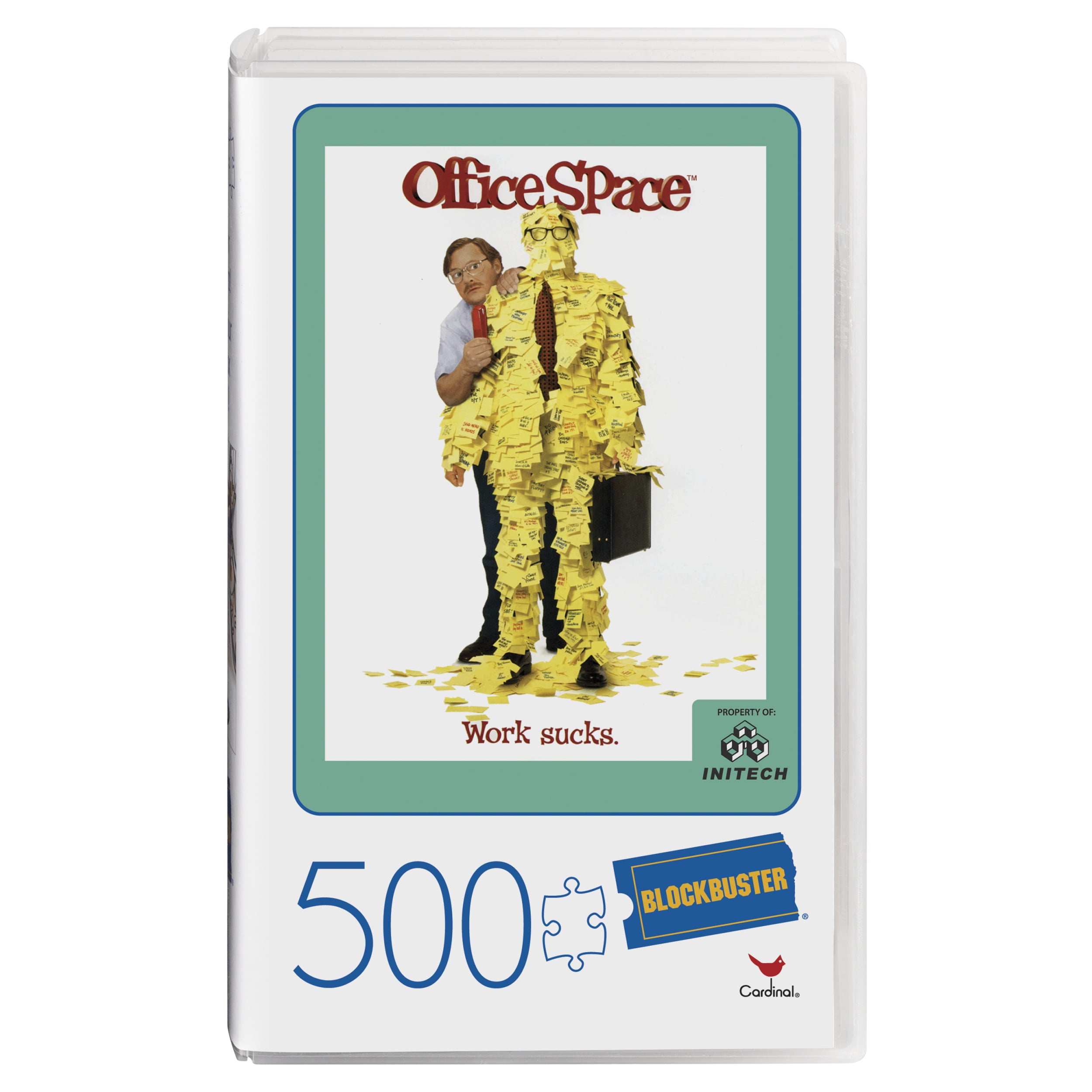 Animal House Movie 500-Piece Puzzle in Plastic Retro Blockbuster VHS Video Case 