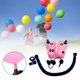 thumbnail image 3 of Bomba eléctrica portátil perfecl boquilla doble inflar globos, 3 of 8