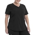 thumbnail image 6 of Scrubstar Women's Antimicrobial Premium Ultimate Mock Wrap Scrub Top, 6 of 11