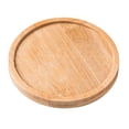 thumbnail image 2 of Bandeja de Madera para Tocador, Velas, Bandeja de Almacenamiento de Joyas, Plato de Tocador, Organizador de Encimera, Soporte para El Hogar Redondo BLESIY Bandeja de baño, 2 of 7