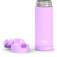 thumbnail image 4 of Thermos Kids Bouteille d'eau isotherme en acier inoxydable avec bec verseur et couvercle, 470 ml, lavande, 4 of 7