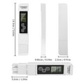 thumbnail image 2 of WWW Clearance Sale Electrical Tools Multifunction 3 In 1 Water Quality Test Meter Temperature Digital Display For Drinking Water, 2 of 8