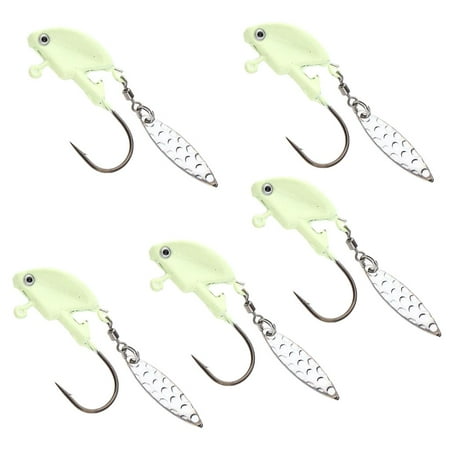 5pcing Jigs Lure Mini Lure for Bass Pike Trout saltwater and