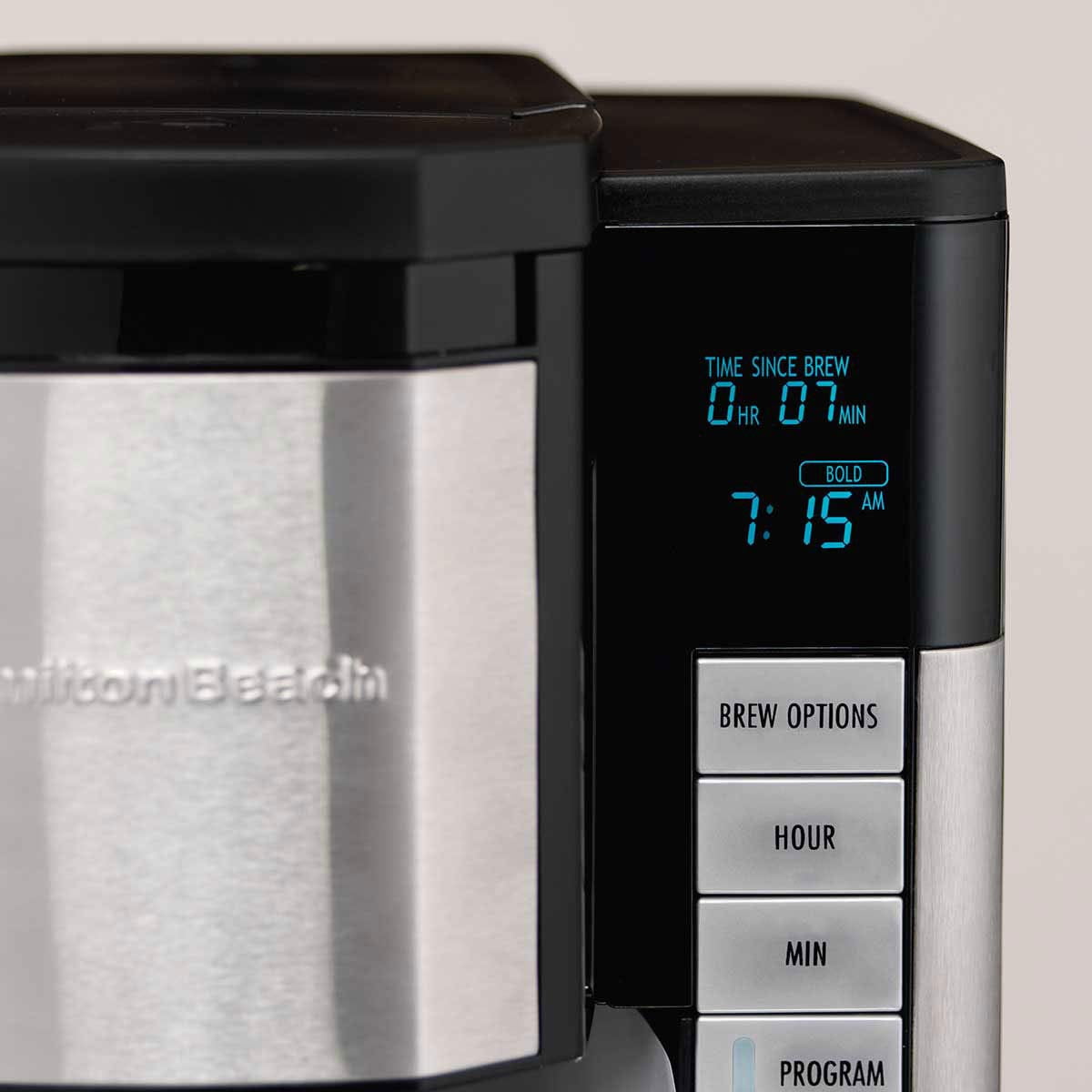 Hamilton Beach's 12-Cup Coffee Maker w/ LCD display is down to $28