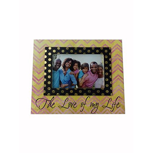 DesMa Group K5013B MDF gold picture frame 3x5"