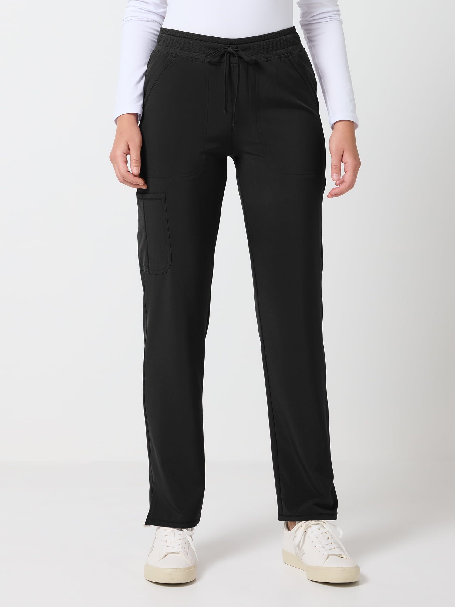 Performance Women's Antimicrobial Drawstring Cargo Straight Leg Scrub Pant, Sizes XS-3XL - image 2