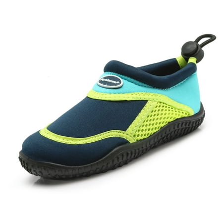 

Apakowa Boys and Girls Water Shoes Lightweight Sole Easy Walking Athletic Slip on Aqua Sock(Toddler/Little Kid/Big Kid)