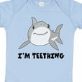 thumbnail image 4 of Inktastic I'm Teething Cute Shark Boys or Girls Baby Bodysuit, 4 of 5