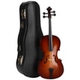thumbnail image 2 of Rdeghly Musical Instrument Cello Model,Mini Cello Model Ornament With Supoort And Case,Bass Musical Instrument Wooden Decoration Delicate Gift(23cm/9.1in), 2 of 8