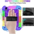 thumbnail image 5 of AVAWO Case for iPad Mini 6 / Mini 7 8.3 inch 2021 Release, Shockproof Rugged Kids Case with [360 Rotating Stand] [Hand Strap] for iPad Mini 6th/7th Gen 8.3-Purple, 5 of 8