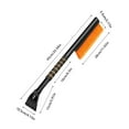 thumbnail image 3 of BotaniNest 2 In 1 Brush And Ice Scraper With Foam Grip Handle For Winter Windshield Cleaning And Frost Removal On Vehicles, 3 of 7