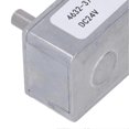 thumbnail image 3 of DC Worm Gear Motor Self Locking Brass Coil Aluminum Alloy Shell Speed Reduction Geared Motor DC24V 375RPM, 3 of 4