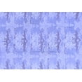 thumbnail image 1 of Ahgly Company Machine Washable Indoor Rectangle Abstract Blue Modern Area Rugs, 2' x 5', 1 of 4