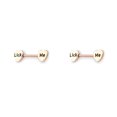 thumbnail image 2 of Anillo para pezones Minnieouse Acero inoxidable Oro rosa Lick-Me Type2 NO2, 2 of 6