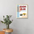 thumbnail image 6 of Designs ByLITA Sushi Club This Is How We Roll, 11 x 14 White Framed Print Inspirational Wall Art | Decoration For Sushi Lovers, 6 of 6