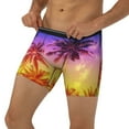 thumbnail image 2 of Sigee Palm Trees at Sunset for Men's Boxer Briefs,Moisture Wicking and Breathable X-Large, 2 of 9
