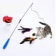 thumbnail image 1 of Juguete ejercitador para gatos y gatitos Varita de juego interactiva$Juguetes interactivos de plumas para gatos, Varita de juguete retráctil para gatos de interior, juego de gatitos, ejercicio de, 1 of 5