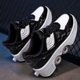 thumbnail image 2 of 4 Ruedas Roller Skate Shoes 2 en 1 Zapatos Patinaje para Niñas (38), 2 of 9
