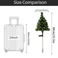 thumbnail image 7 of Solar Christmas Tree Lights Outdoor Decorations, Waterproof Warm White LED Holiday Lights for Yard, Garden, Lawn, Pathway & Courtyard, Solar Powered Xmas Tree Stake Lights for Outdoor Festive Decor, 7 of 7