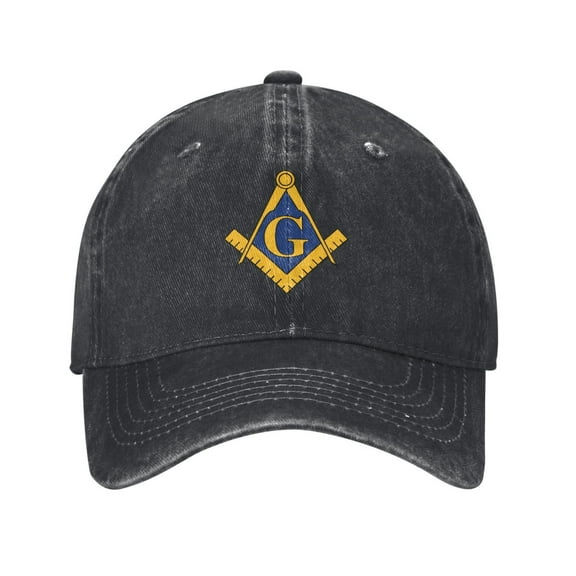Faith Hope Charity Masonic Freemason Cowboy Hat Baseball Hat Trucker Hat For Men Women Retro Denim Hats Baseball Cap Dad Hat