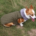 thumbnail image 5 of Dog Sweater Reflective Waterproof Pet Winter Warm For Small Medium Large Double Sided Wearable Dog Coat, 5 of 6