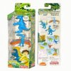 Go Diego Go Dinosaur Figures - Quetzalcoathus,Pachycephalosaurus,Archaeoceratops